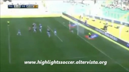 Palermo-Siena 1-2 Highlights All Goals