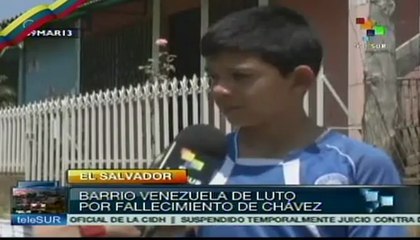 En El Salvador recuerdan al Comandante Hugo Chávez