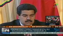Maduro reitera a China disposición a profundizar alianza