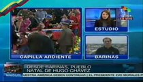 Pueblo de Barinas emocionado por honores a Chávez