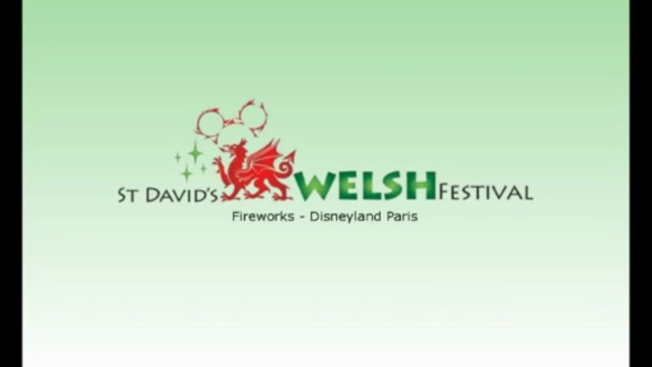Saint David Fireworks - Disneyland Paris 2013