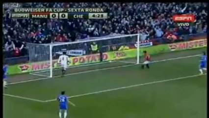 Manchester United vs Chelsea 1-0 First Goal & Highlights (10/03/2013) - FA Cup