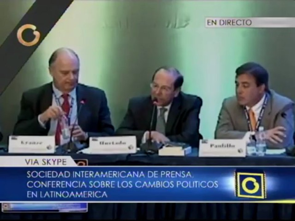 Realizan en la SIP conferencia sobre los cambios políticos en el continente