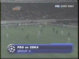 2004 (December 7) Paris St Germain (France) 1-CSKA Moscow (Russia) 3 (Champions League)