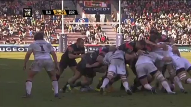 Toulouse-Bordeaux Bègles: 33-32 - J21 - Saison 2012/2013