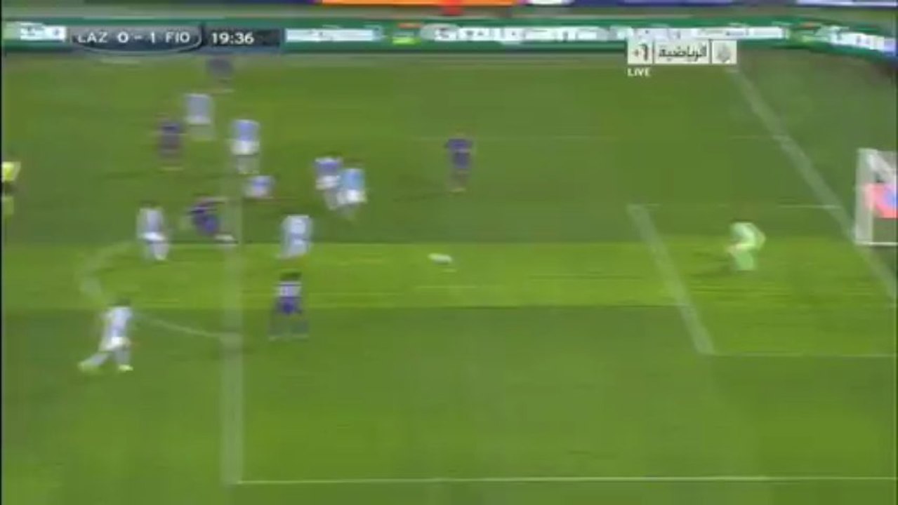 Lazio vs Firoentina (0 / 1 )  ماريو البرتو سانتانا