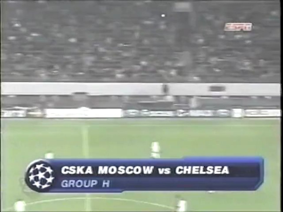 2004 (November 2) CSKA Moscow (Russia) 0-Chelsea (England) 1 (Champions League)