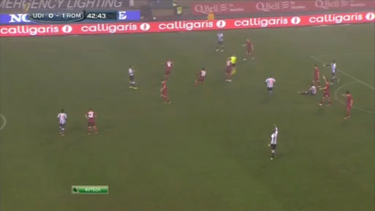 Maicosuel dive against Roma | 2013