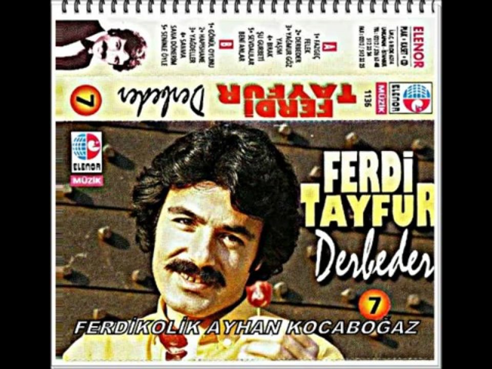 Ferdi Tayfur Derbeder Full Albüm Şarkıları sesliguller.com