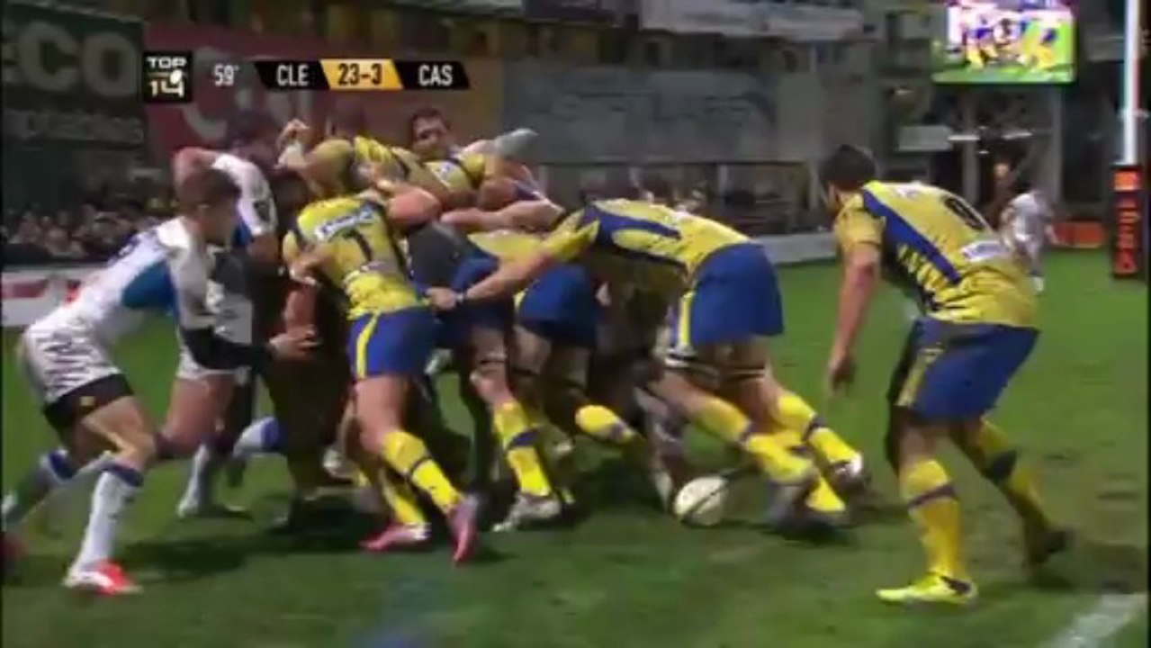 Clermont-Castres: 37-10 - J21 - Saison 2012/2013