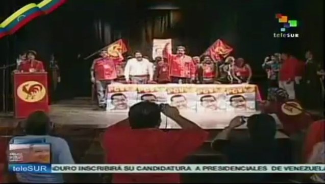 Partido Comunista de Venezuela apoya candidatura de Maduro