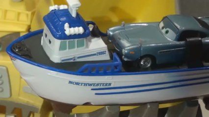 Pixar Cars2,  Crabby the Boat, quick-changer...real cool...