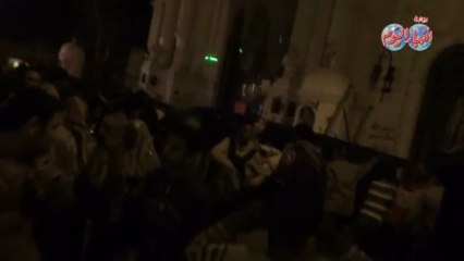 إشتباكات المولوتوف والمياه تتكرر فى قصر القبة