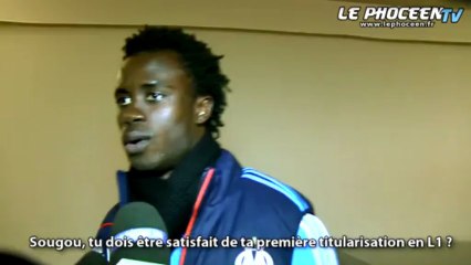 Lyon-OM 0-0 : la réaction de Sougou
