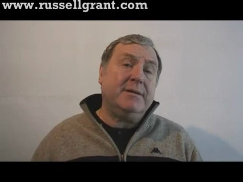 Russell Grant Video Horoscope Taurus March Monday 11th 2013 russellgrant.com