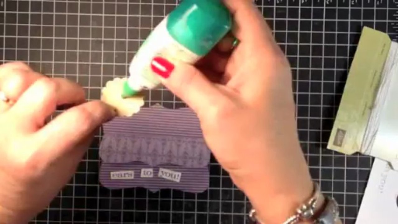 Stampin' Up! Video Tutorial Tope Note Easter Pouch