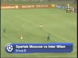 2006 (October 31) Spartak Moscow (Russia) 0-Internazionale Milano (Italy) 1 (Champions League)