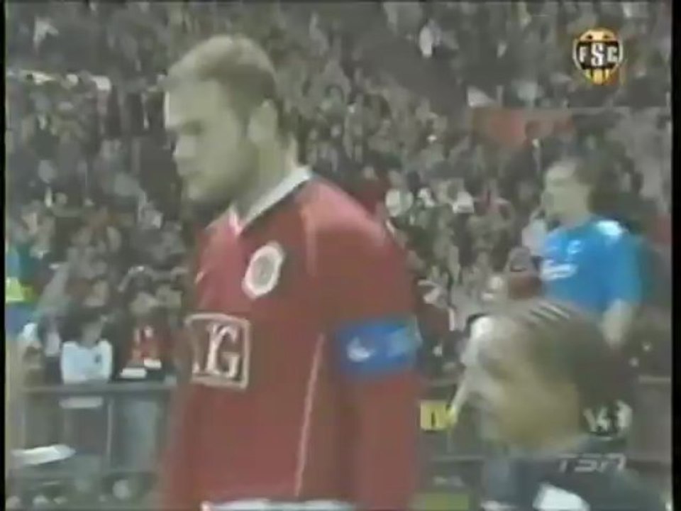 2006 (October 17) Manchester United (England) 3-FC Copenhagen (Denmark) 0 (Champions League)