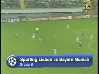 2006 (October 18) Sporting Lisbon (Portugal) 0-Bayern Munich (Germany) 1 (Champions League)