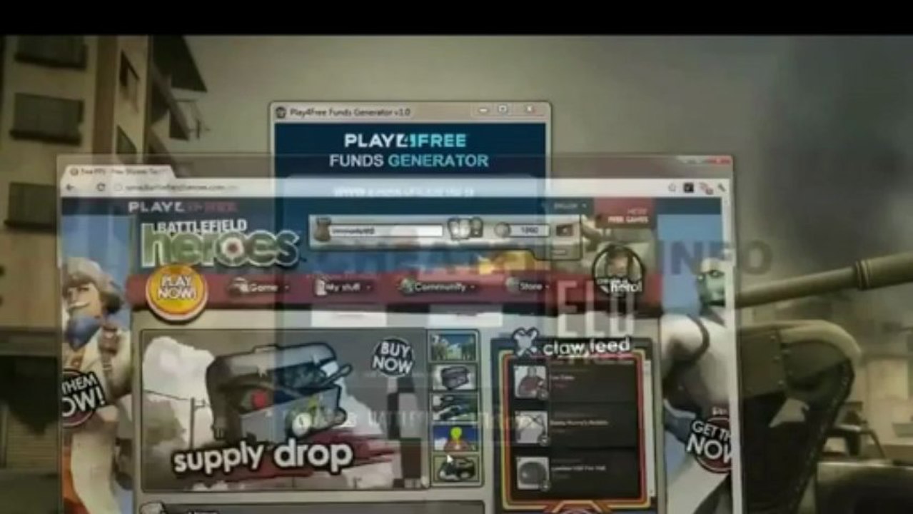 Battlefield Heroes Play4Free Funds * Pirater * Hack Tool * Télécharger 2013