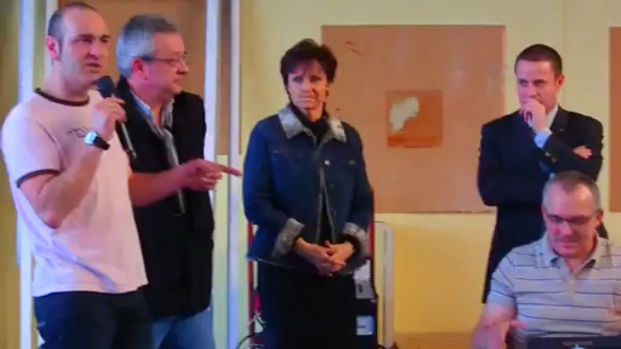 La remise de mon handbike pour mon tour de France