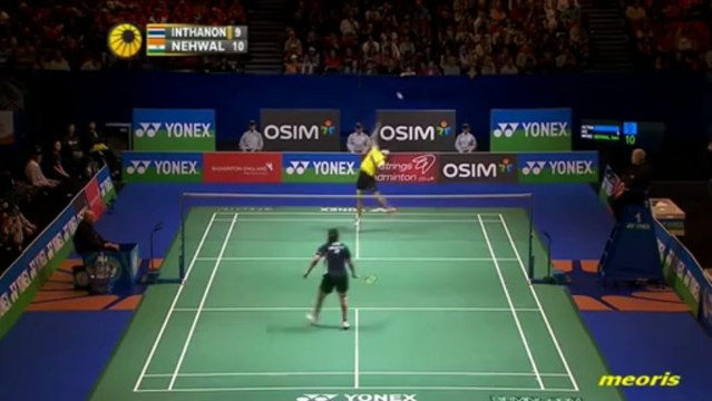 Yonex AEO 2013 ~ WSSF ~ Intanon RATCHANOK[THA] vs Saina NEHWAL[IND] ~ Part 1