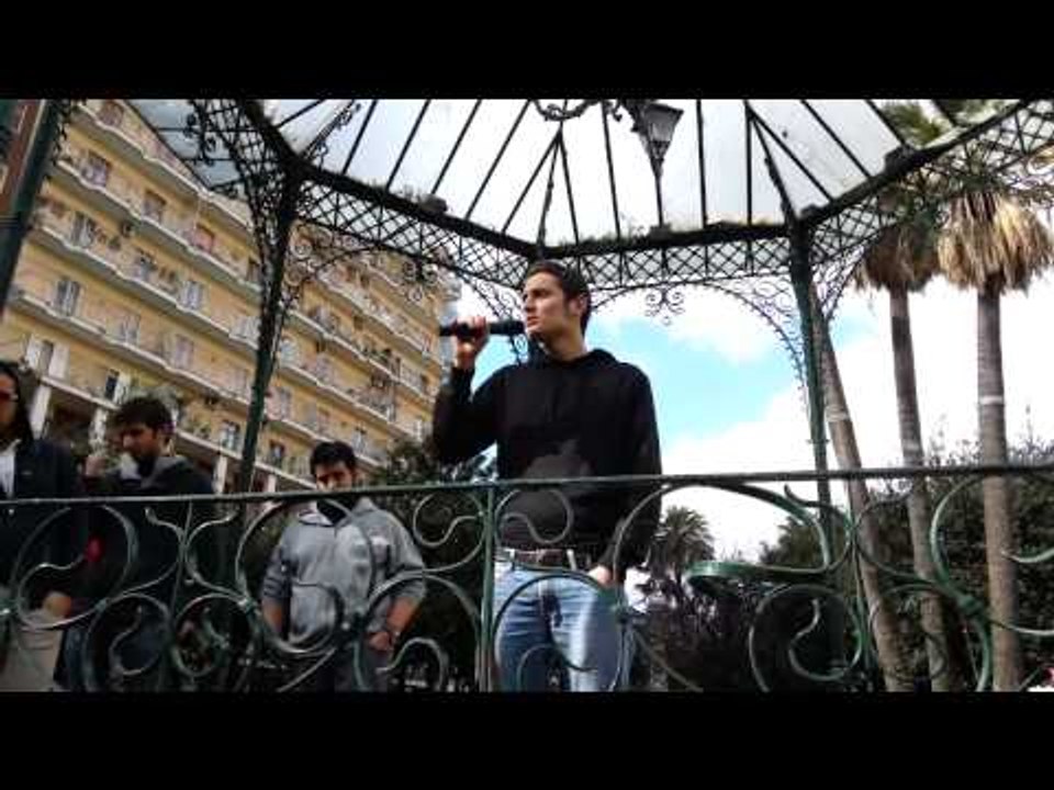 Aversa (CE) - Città Scienza, i giovani aversani: "La cultura brucia anche qui" (09.03.13)