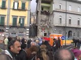 Napoli - Crollo palazzo Chiaia, il punto della situazione (07.03.13)