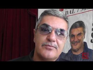 Napoli - Schettino al Teatro Cilea (05.03.13)