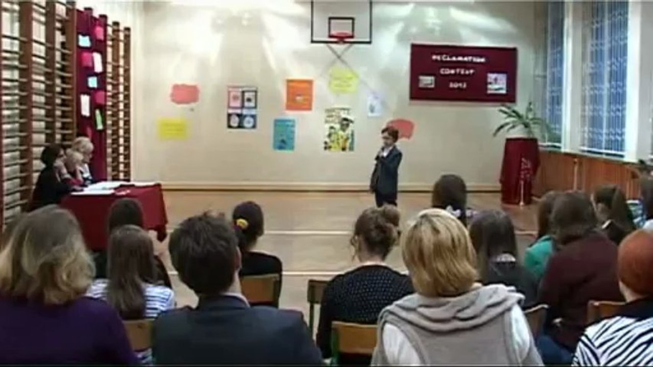 Konkurs recytatorski z j. angielskiego w ZSP nr 2 Ostrów Mazowiecka 2013