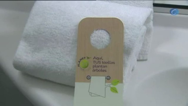 El ahorro en las lavanderías de hoteles permitirá plantar miles de árboles en España