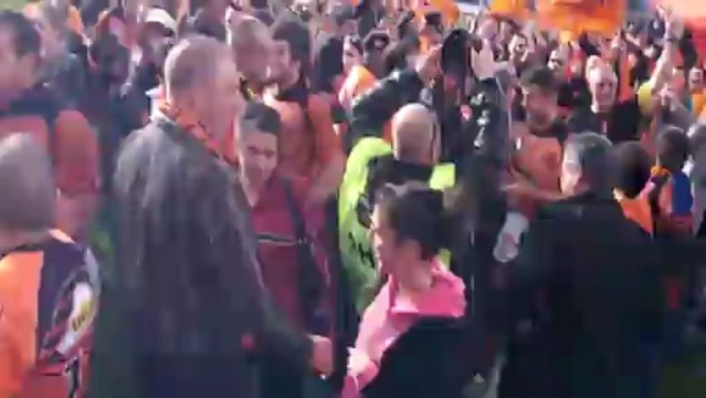 Les Tigres Cathares, fusion entre joueurs et supporters lors de USC / RCNM