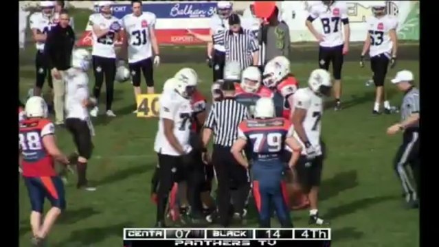 Journée 3 ELITE: Thonon Black Panthers vs Grenoble Centaures