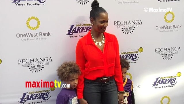 Garcelle Beauvais Lakers Casino Night After Lakers-Bull Game March 10, 2013