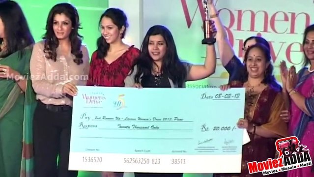 Lavasa Women's Drive Awards 2013 | Raveena, Vidya Malvade & Kai Po Che Stars