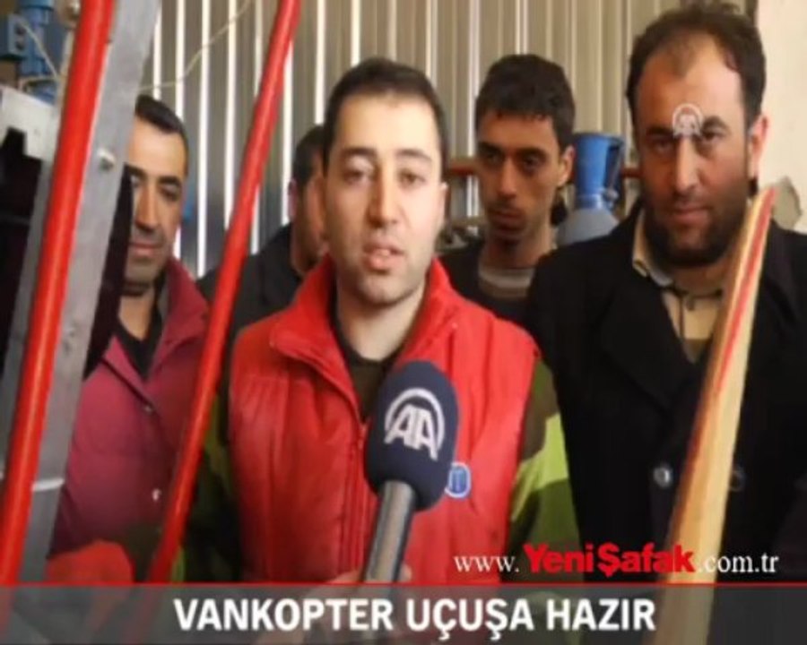 'Vankopter'' uçuşa hazır