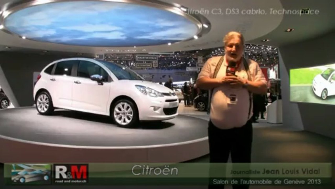 Citroen C3 salon de l'auto de geneve 2013