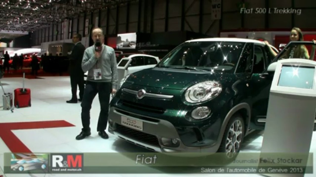 Fiat 500L Trekking  Genfer Autosalon 2013