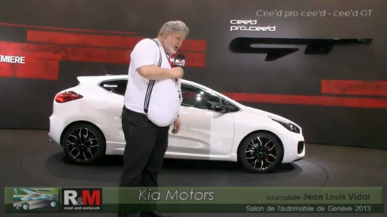 Kia Cee'd pro cee'd - cee'd gt salon de l'auto de geneve 2013