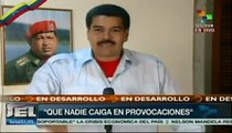 Que nadie caiga en provocaciones de Capriles: Maduro