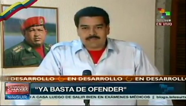 Maduro: Capriles ha ofendido gravemente a las FANB