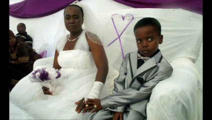 VER CASAMIENTO DE MUJER DE 61 AÑOS CON NIÑO DE 8 EN SUDAFRICA!!