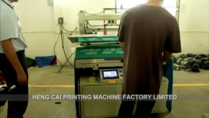 Electric Screen Printing Machine, Tilted-arm vacuum table screen printer
