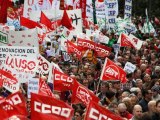 Raw: Spain austerity protests draws thousands