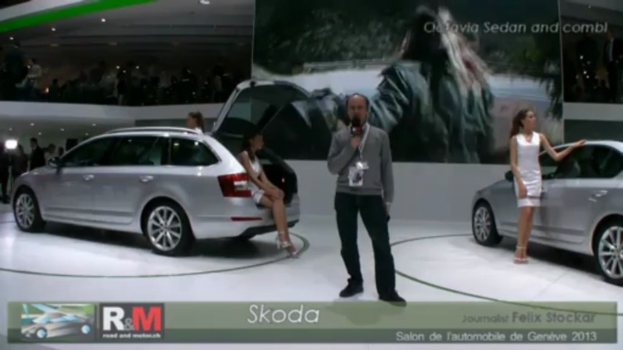 Skoda Ocatvia am Genfer Autosalon 2013