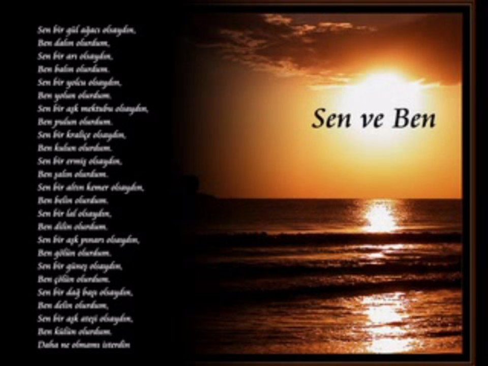 Ben  bizi özledim aşkım