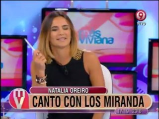 Pronto.com.ar Amalia Granata condujo Mas Viviana y aprovechó para cantar