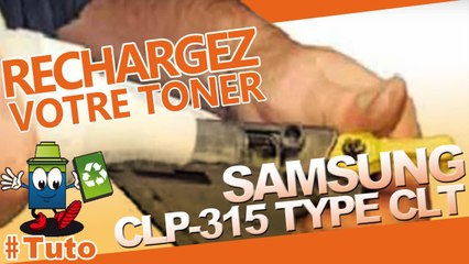 Apprendre à charger  une cartouche laser Samsung CLP-315