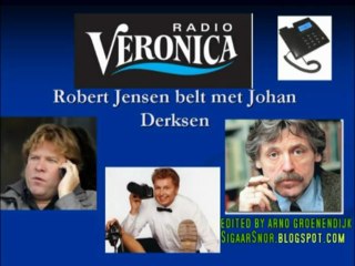 Johan Derksen op de radio bij Robert Jensen