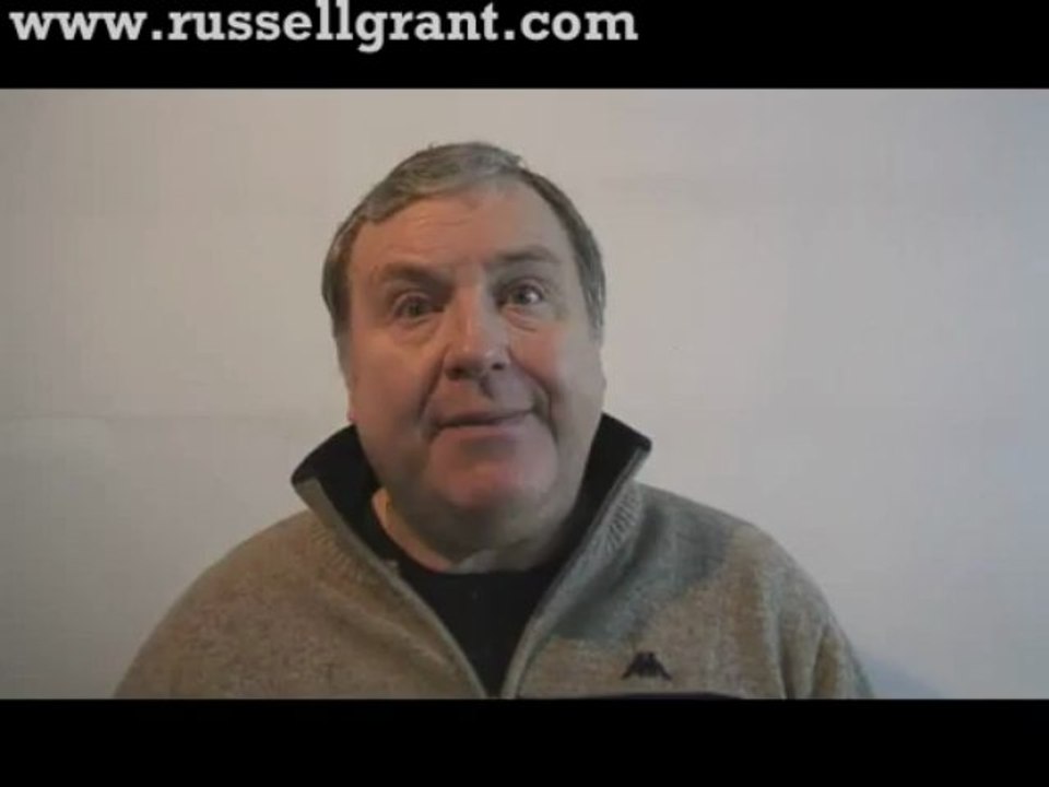 Russell Grant Video Horoscope Taurus March Tuesday 12th 2013 www.russellgrant.com